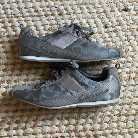Gray Coach sneakers - Picture 1 of 8